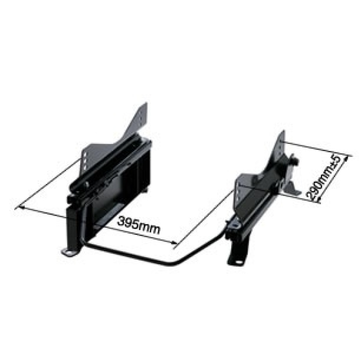 GT-R R35 07- Bride Seat Rail FK Left in the group Select car model / Nissan / GTR R35 2009+ / Interior at DDESIGN Scandinavia AB (N112FK-742)