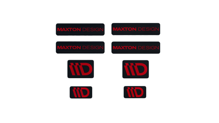 3D Sticker Set Maxton Design in the group Universal products / Lifestyle / Clothing & Accessories / Stickers & Decals at DDESIGN Scandinavia AB (NAK-3D-A1-8)