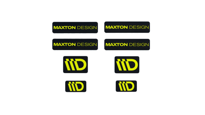 3D Sticker Set Maxton Design in the group Universal products / Lifestyle / Clothing & Accessories / Stickers & Decals at DDESIGN Scandinavia AB (NAK-3D-A6-8)
