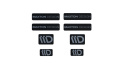 3D Sticker Set Maxton Design