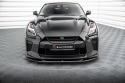 Nissan GTR R35 Facelift 2016-2022 Front Splitter V.1 Maxton Design