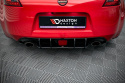 Nissan 370Z 2009-2012 Street Pro Rear Diffuser Black-Red Maxton Design