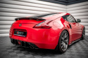 Nissan 370Z 2009-2012 Street Pro Rear Diffuser Black-Red Maxton Design