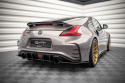 Nissan 370Z Nismo Facelift Street Pro Rear Diffuser Black-Red Maxton Design