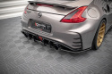 Nissan 370Z Nismo Facelift Street Pro Rear Diffuser Black-Red Maxton Design