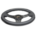Reinforced Steering Wheel- 320mm Sport Steering Wheel w/ Carbon center spoke