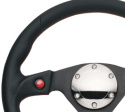 Reinforced Steering Wheel- 320mm Sport Steering Wheel w/ Dual T