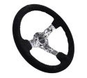Reinforced Wheel,Hydro Dip DigiCamo 3\'\' Deep,matte blk spoke,350mm,Blk Suede,Blk baseball stitch