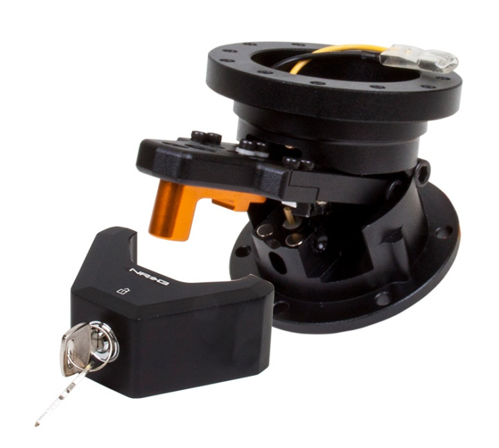 Steering Wheel Quick Tilt System with Lock - Black in the group Interior / Steering Wheels & Hubs / Snap Off / NRG Quick Release Snapoff at DDESIGN Scandinavia AB (NRG-SRT-100BK)