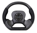 CARBON FIBER STEERING WHEEL 320mm CARBON FIBER CENTER PLATE