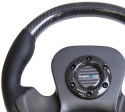 CARBON FIBER STEERING WHEEL 320mm CARBON FIBER CENTER PLATE