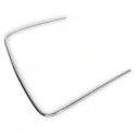 Porsche 911 1965-1979 Rear Window Trim/Protection Strip Right Chrome OE-Cult