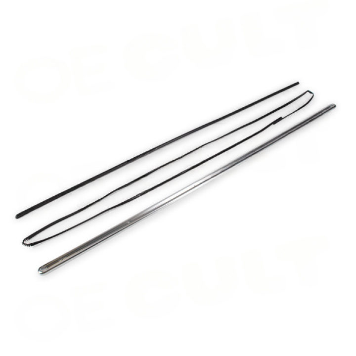 Porsche 911 1965-1973/912 Quarter Panel Trim/Protection Strip Chrome with Seal OE-Cult in the group Select car model / Porsche / Older models / OE Parts at DDESIGN Scandinavia AB (OEC-P00760)