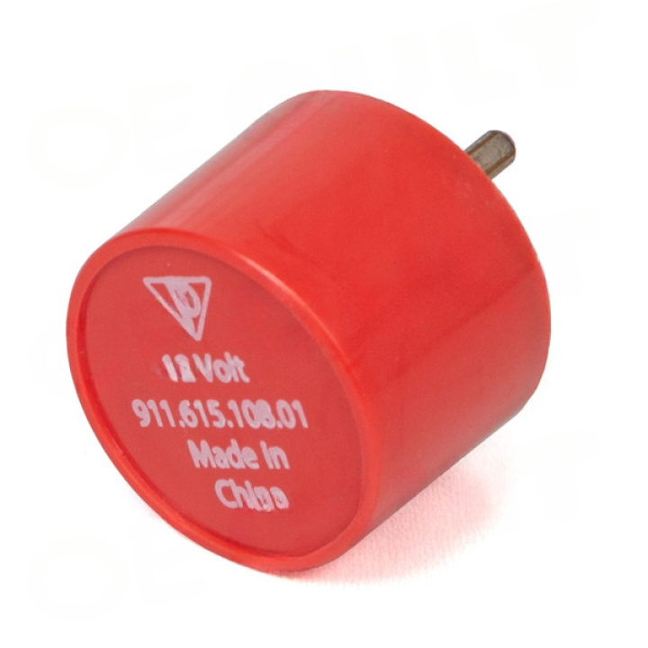 Porsche 911 1975-1989 Multifunctional Relay Fuel Pump Red OE-Cult in the group Select car model / Porsche / Older models / OE Parts at DDESIGN Scandinavia AB (OEC-P00831)