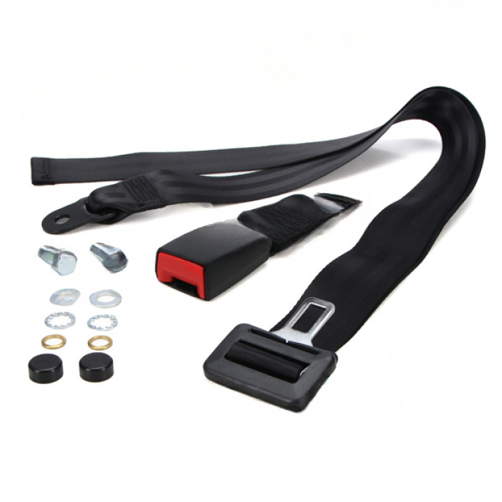 Porsche 911 1969-1989 2-Point Safety Belt Black OE-Cult in the group Select car model / Porsche / Older models / OE Parts at DDESIGN Scandinavia AB (OEC-P00925)