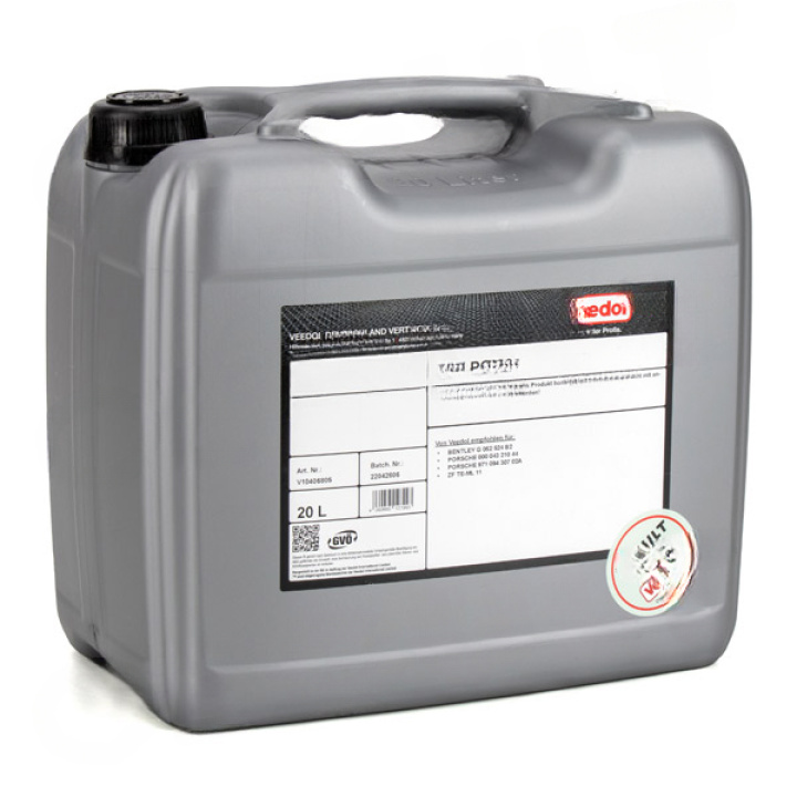 Porsche 911 (992)/Panamera (971)/Taycan Automatic Transmission Fluid PDK PO-HD 20L Canister OE-Cult by Veedol in the group Select car model / Porsche / 992 2018+ / OE Parts at DDESIGN Scandinavia AB (OEC-P01493)