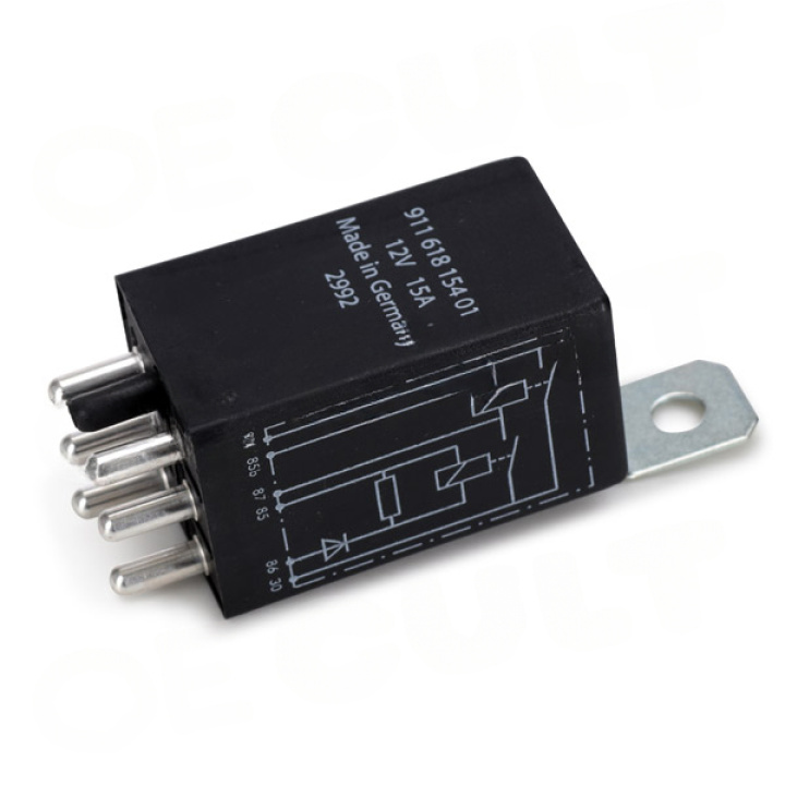 Porsche 911 1984-1989 Relay Fuel Pump OE-Cult in the group Select car model / Porsche / Older models / OE Parts at DDESIGN Scandinavia AB (OEC-P01789)