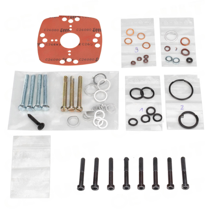 Porsche 924 1978-1984 Carrera GT/Turbo Injection System Seal Set OE-Cult in the group Select car model / Porsche / 924 / OE Parts at DDESIGN Scandinavia AB (OEC-P01813)