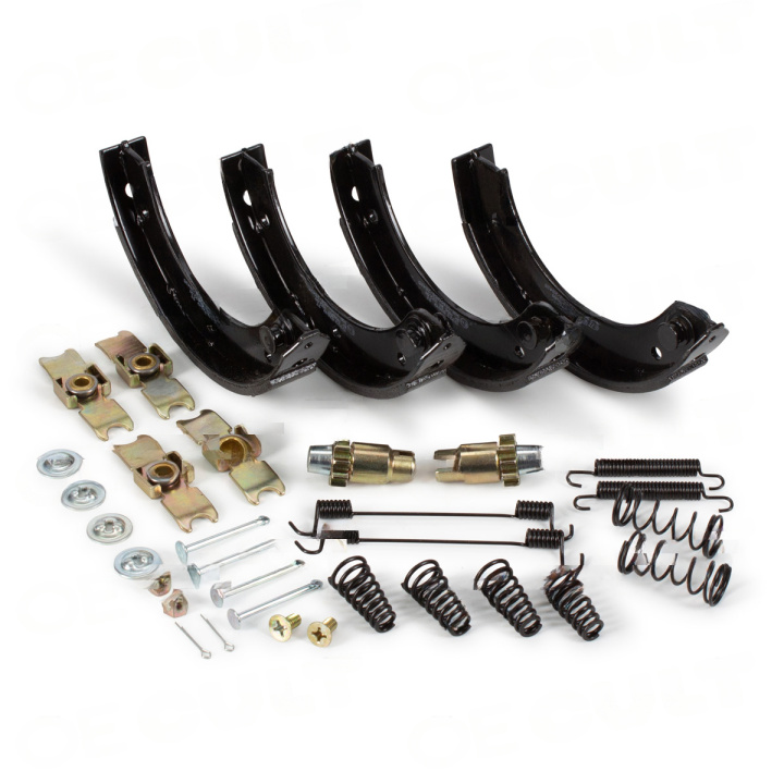 Porsche 911 1969-1989 Parking Brake Shoe Set with Accessories OE-Cult in the group Select car model / Porsche / Older models / OE Parts at DDESIGN Scandinavia AB (OEC-P01887)