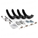 Porsche 911 1989-1998/986 S/924S/944/968 Brake Shoe Set Parking Brake with Accessories OE-Cult