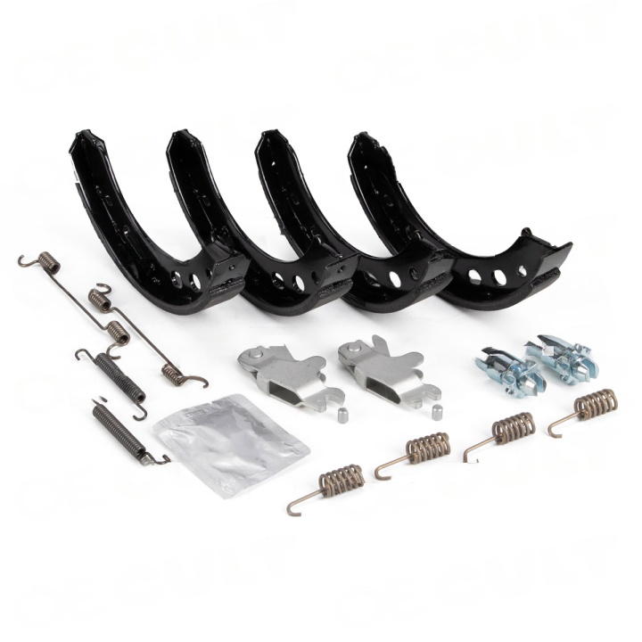 Porsche 924 1976-1985/928 1978-1995 Parking Brake Shoe Set with Accessories OE-Cult in the group Select car model / Porsche / 924 / OE Parts at DDESIGN Scandinavia AB (OEC-P01894)