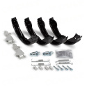 Porsche Cayenne 2003-2010 Brake Shoe Set Parking Brake with Accessories OE-Cult
