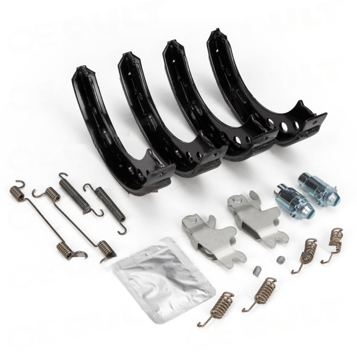 Porsche 911 1978-1989 3.3 Turbo Brake Shoe Set Parking Brake OE-Cult in the group Select car model / Porsche / Older models / OE Parts at DDESIGN Scandinavia AB (OEC-P01899)