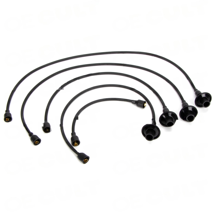 Porsche 356 A/B/C 1950-1965/912 Ignition Cable Kit OE-Cult in the group Select car model / Porsche / Older models / OE Parts at DDESIGN Scandinavia AB (OEC-P02063)