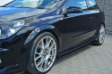 Side Skirts Diffusers Opel Astra H (FOR Opc / Vxr) Maxton Design