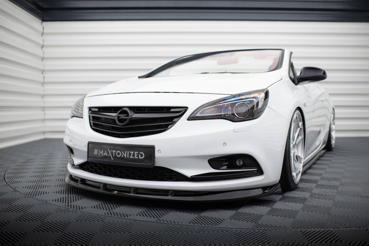 Opel Cascada 2013-2019 Front Splitter V.1 Maxton Design in the group Select car model / Opel / Cascada 2013-2019 at DDESIGN Scandinavia AB (OP-CA-1-FD1G)