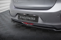 Central Rear Splitter (with Vertical Bars) Opel Corsa F ( Mk6) Maxton Design