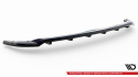 Central Rear Splitter (with Vertical Bars) Opel Corsa F ( Mk6) Maxton Design