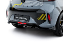 Rear Splitter (with vertical bars) Opel Corsa F Facelift (Mk6 Facelift) Maxton Design