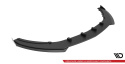 Opel Astra GTC OPC-Line J 2009-2020 Street Pro Front Splitter V.1 + Flaps Black-Red + Gloss Flaps Maxton Design