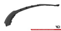 Opel Astra GTC OPC-Line J 2009-2020 Street Pro Front Splitter V.1 + Flaps Black-Red + Gloss Flaps Maxton Design