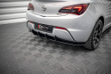 Opel Astra GTC OPC-Line J 2009-2020 Street Pro Rear Diffuser Black-Red Maxton Design