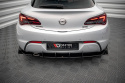 Opel Astra GTC OPC-Line J 2009-2020 Street Pro Rear Valance + Flaps Red + Gloss Flaps Maxton Design