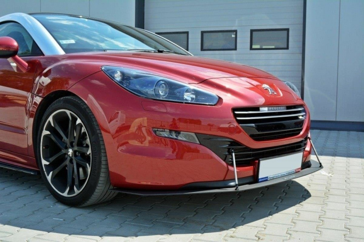 Peugeot RCZ Facelift 2012-2015 Racing Front Splitter V.1 Maxton Design in the group Select car model / Peugeot / RCZ at DDESIGN Scandinavia AB (PE-RCZ-1F-CNC-FD1A)