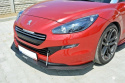 Peugeot RCZ Facelift 2012-2015 Racing Front Splitter V.1 Maxton Design