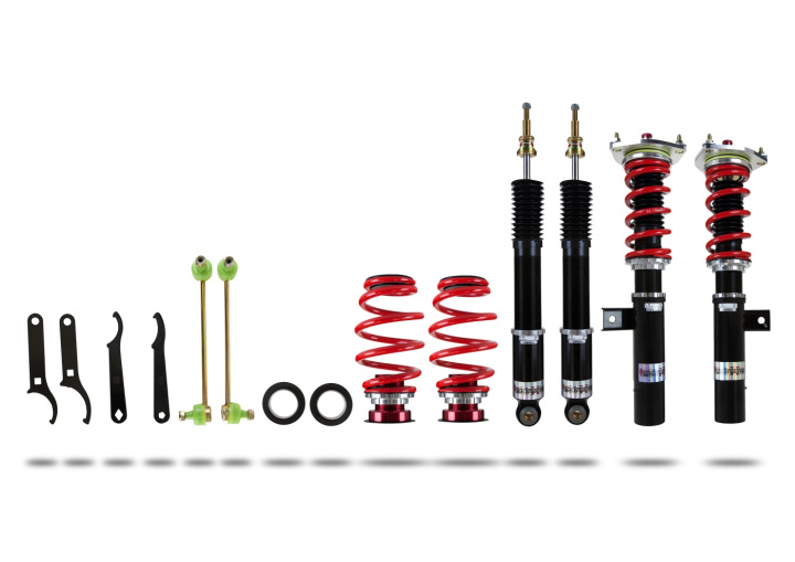VW Golf (MK5/MK6) 03-13 / 03-12 Audi A3 Extreme XA Coilover Kit in the group Select car model / VW / Golf 5 03-09 / Chassis / Coilovers at DDESIGN Scandinavia AB (PED-160090)