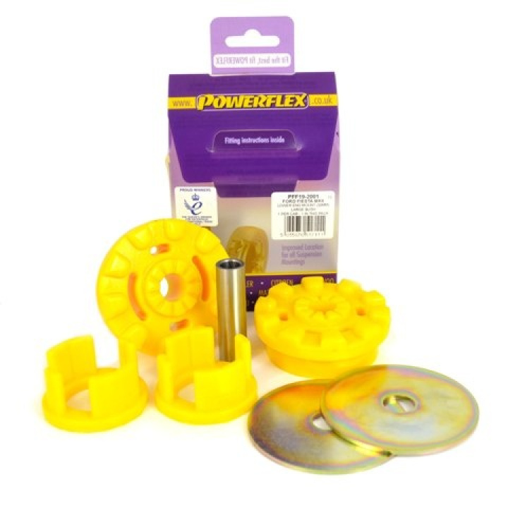 PFF19-2001 Powerflex Lower Engine Mount Large Bush 30mm Oval Bracket in the group Select car model / Ford / Fiesta MK6 01-08 / Chassis at DDESIGN Scandinavia AB (PF-PFF19-2001)