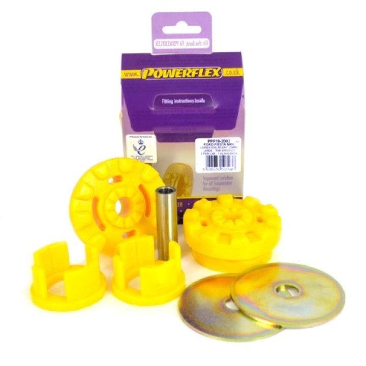 PFF19-2003 Powerflex Lower Engine Mount Large Bush 25mm Oval Bracket in the group Select car model / Ford / Fiesta MK6 01-08 / Chassis at DDESIGN Scandinavia AB (PF-PFF19-2003)