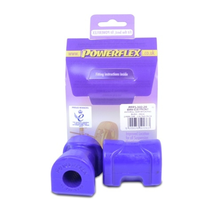 PFF5-302-20 Powerflex Front Anti Roll Bar Bush 20mm in the group Select car model / BMW / 3-series (E30) 1982-1994 / Chassis at DDESIGN Scandinavia AB (PF-PFF5-302-20)