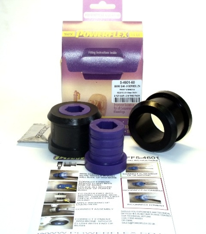 PFF5-4601-60 Powerflex Front Wishbone Rear Bush in the group Select car model / BMW / 3-series (E46) 1998-2005 / Chassis at DDESIGN Scandinavia AB (PF-PFF5-4601-60)