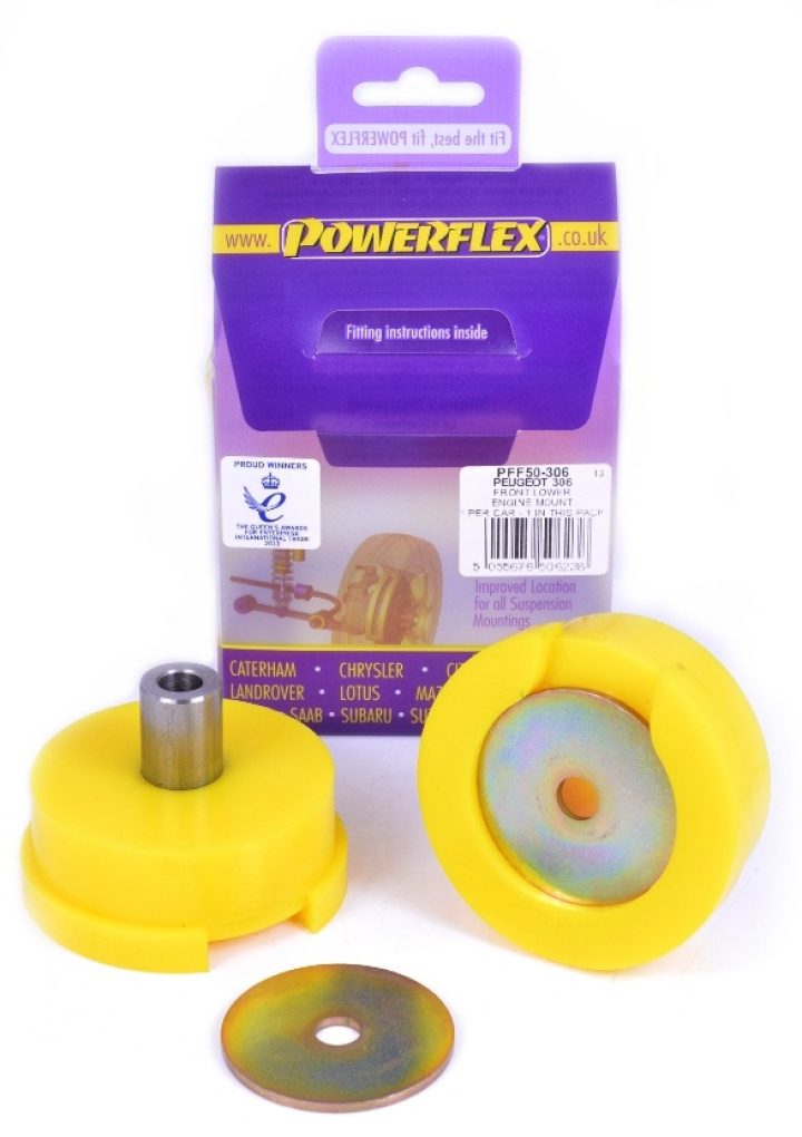 PFF50-306 Powerflex Lower Rear Engine Mount Bush in the group Select car model / Peugeot / 206 / Chassis at DDESIGN Scandinavia AB (PF-PFF50-306)