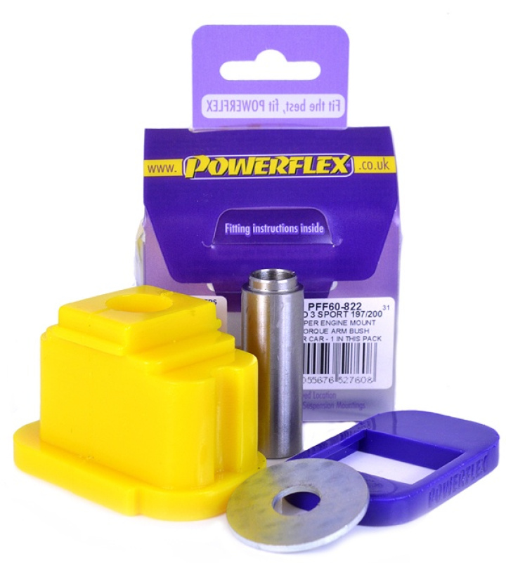 PFF60-822 Powerflex Upper Engine Mount Torque Arm Bush in the group Select car model / Renault / Clio 3 05-14 / Chassis at DDESIGN Scandinavia AB (PF-PFF60-822)