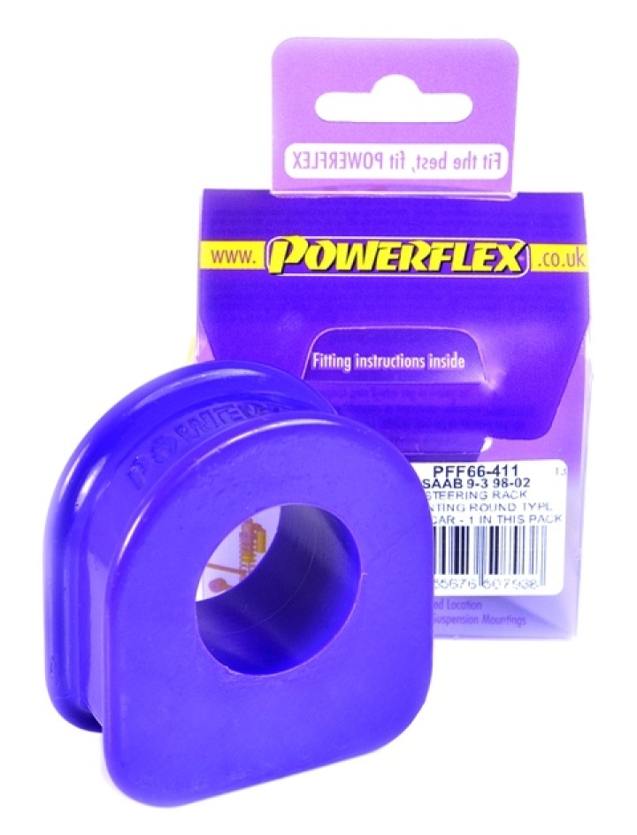 PFF66-411 Powerflex Steering Rack Mounting Round Type in the group Select car model / SAAB / 900 94-98 / Chassis / Bushings and Rods at DDESIGN Scandinavia AB (PF-PFF66-411)