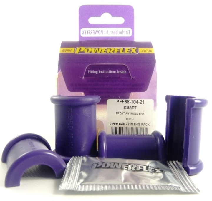 PFF68-104-21 Powerflex Front Anti Roll Bar Bush 21mm in the group Select car model / Smart at DDESIGN Scandinavia AB (PF-PFF68-104-21)