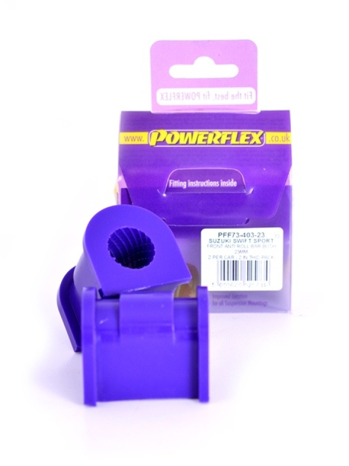 PFF73-403-23 Powerflex Front Anti Roll Bar Bush 23mm in the group Select car model / Suzuki / Swift 10-17 / Chassis at DDESIGN Scandinavia AB (PF-PFF73-403-23)