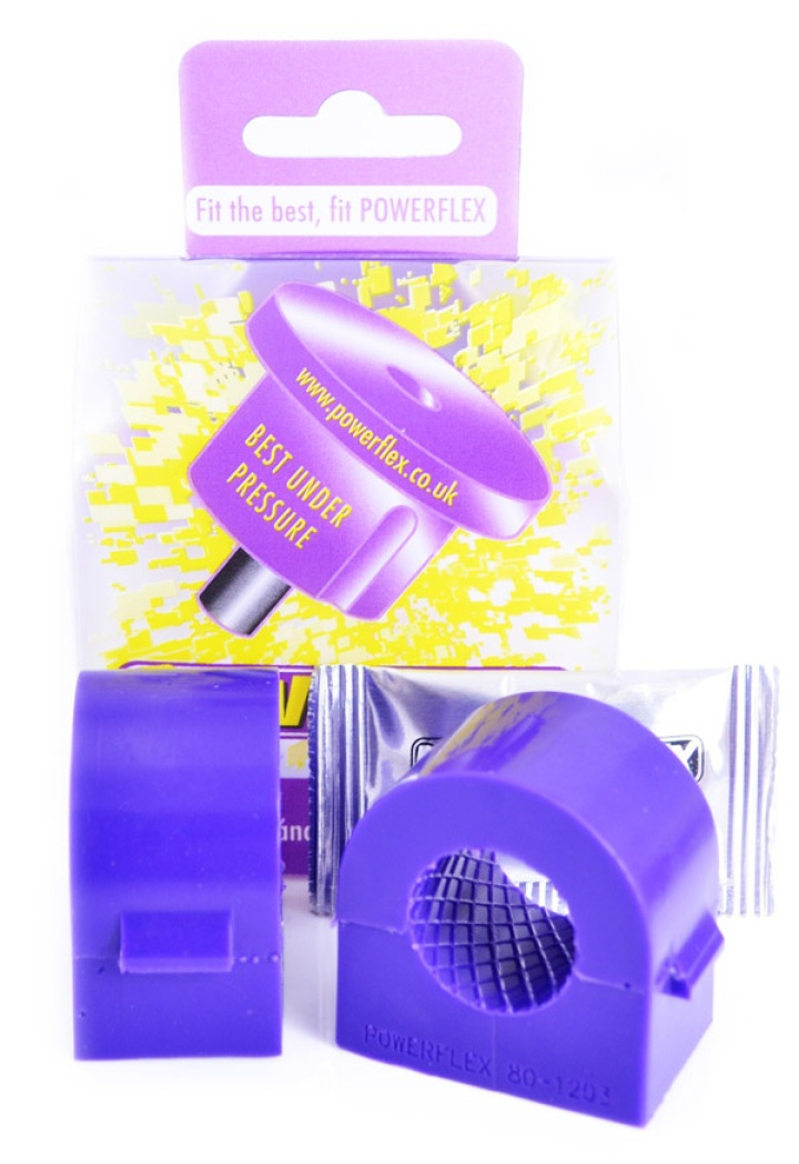 PFF80-1203-22 Powerflex Front Anti Roll Bar Mounting Bush 22mm (2 Piece) in the group Select car model / Opel / Astra H 04-09 / Chassis at DDESIGN Scandinavia AB (PF-PFF80-1203-22)